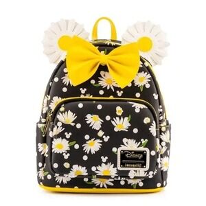 Loungefly Disney Minnie Mouse Daisy Bow‎ Mini Backpack